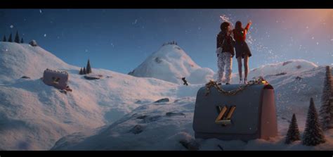 lv christmas animation|louis vuitton christmas animation 2022.